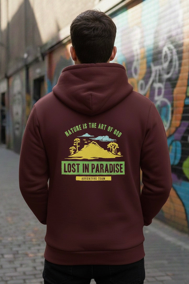 Lost In Paradise Hoodie Customized