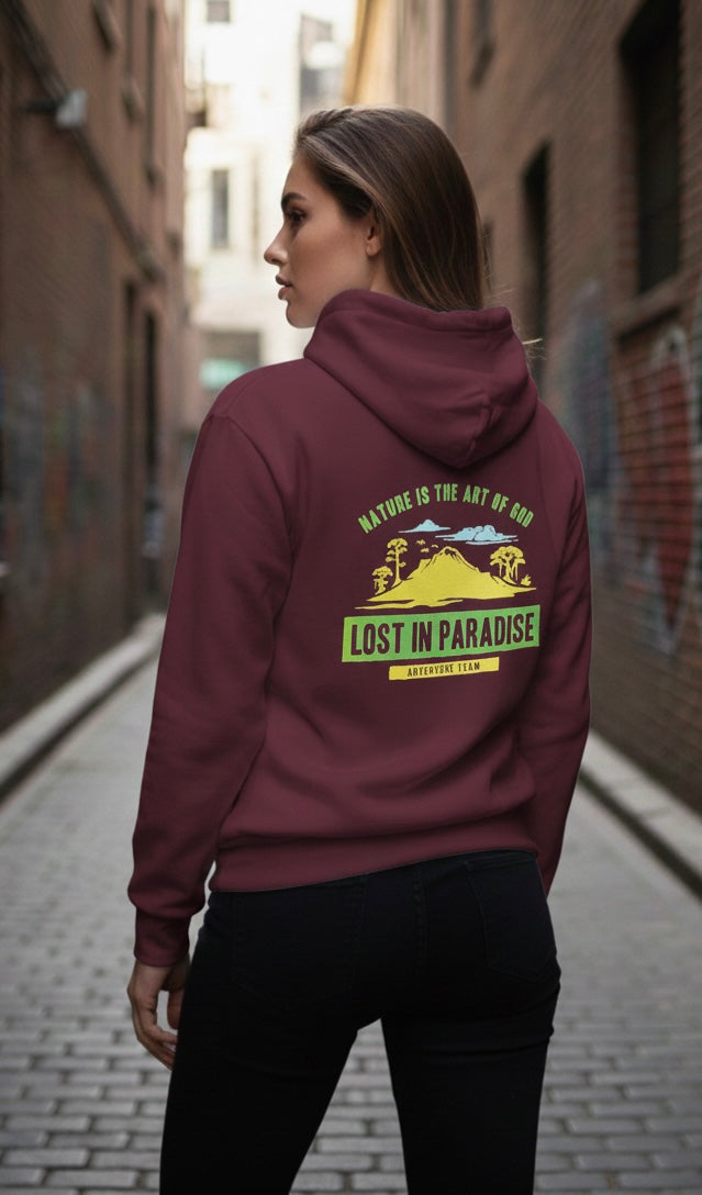 Lost In Paradise Hoodie Customized