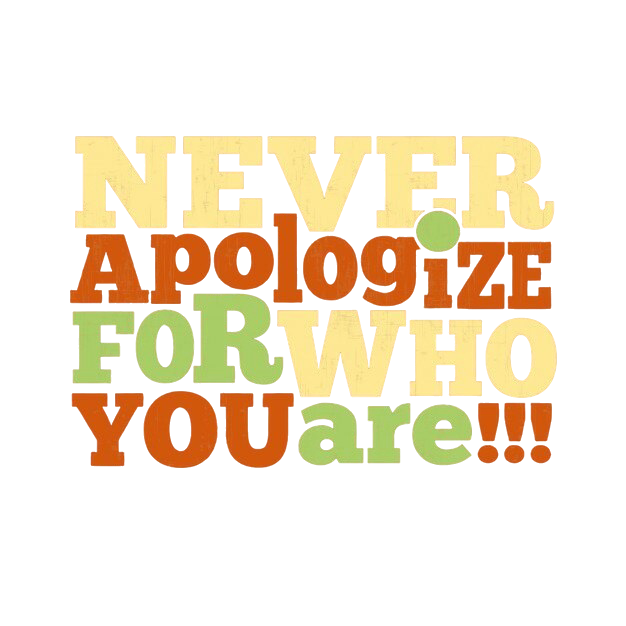 Retro "Never Apologize" Oversized Graphic Tee