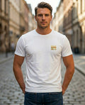 "Never Apologize For Who You Are" Distressed Typography Tshirt
