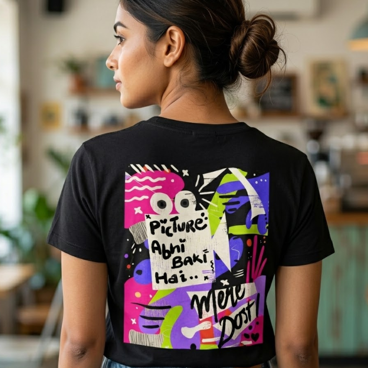 "Picture Abhi Baki Hai" Premium Graphic T-Shirt