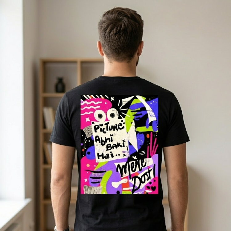"Picture Abhi Baki Hai" Premium Graphic T-Shirt