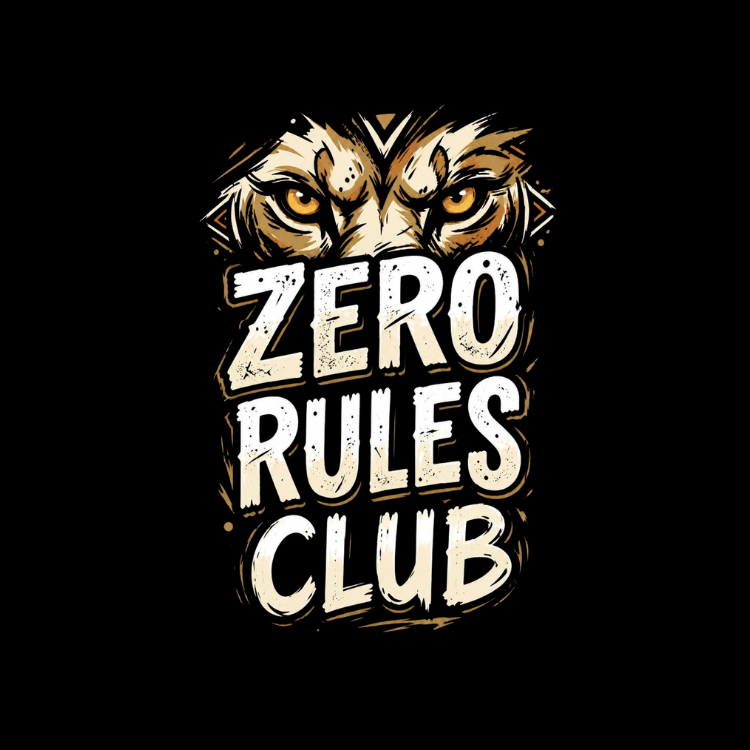 Zero Rules Club Oversized Graphic Tee